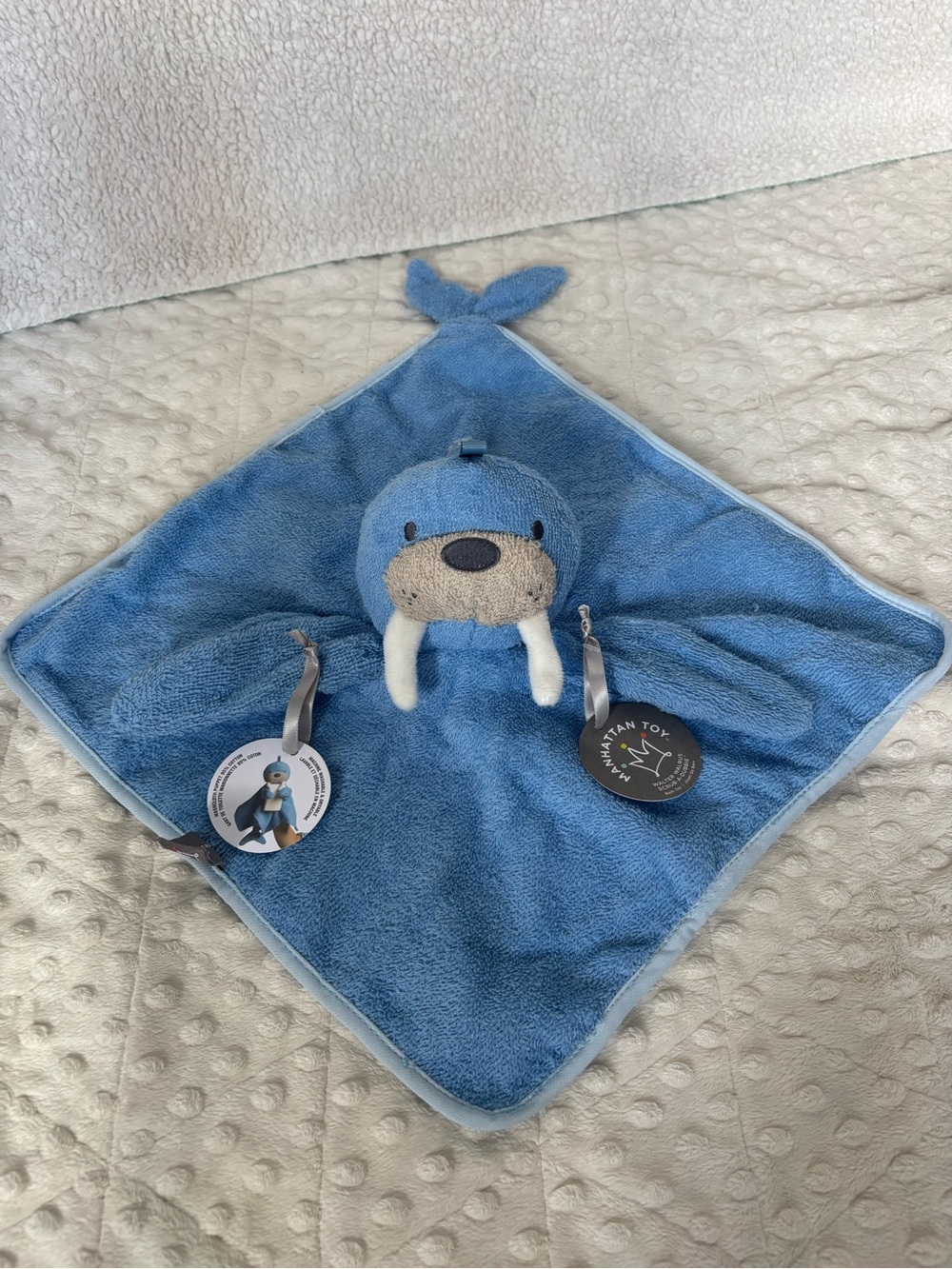 Manhattan Toy Walter Walrus Washcloth Bath Mitt – NWT